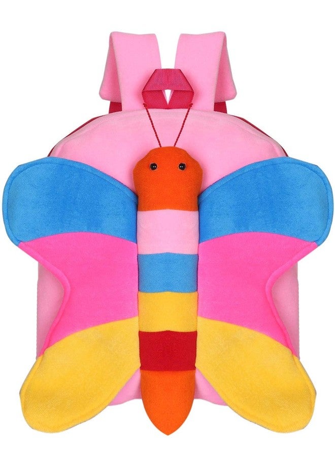Black Hill Kids School Bag Soft Plush Backpack Cartoon Bags Mini Travel Bag for for Girls Boys Toddler Baby Cute Dog & Butterfly - Image 4